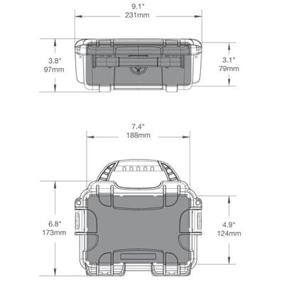 Nanuk 903 Dimensions