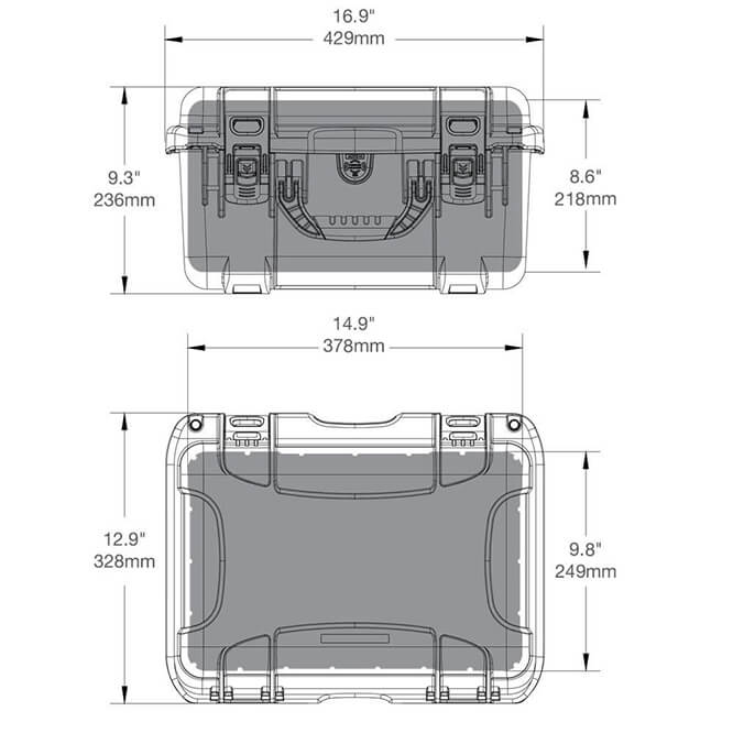 Nanuk 918 Dimensions