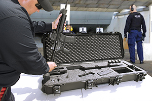 Nanuk Firearms 990 AR15 Rifle Case Lifestyle